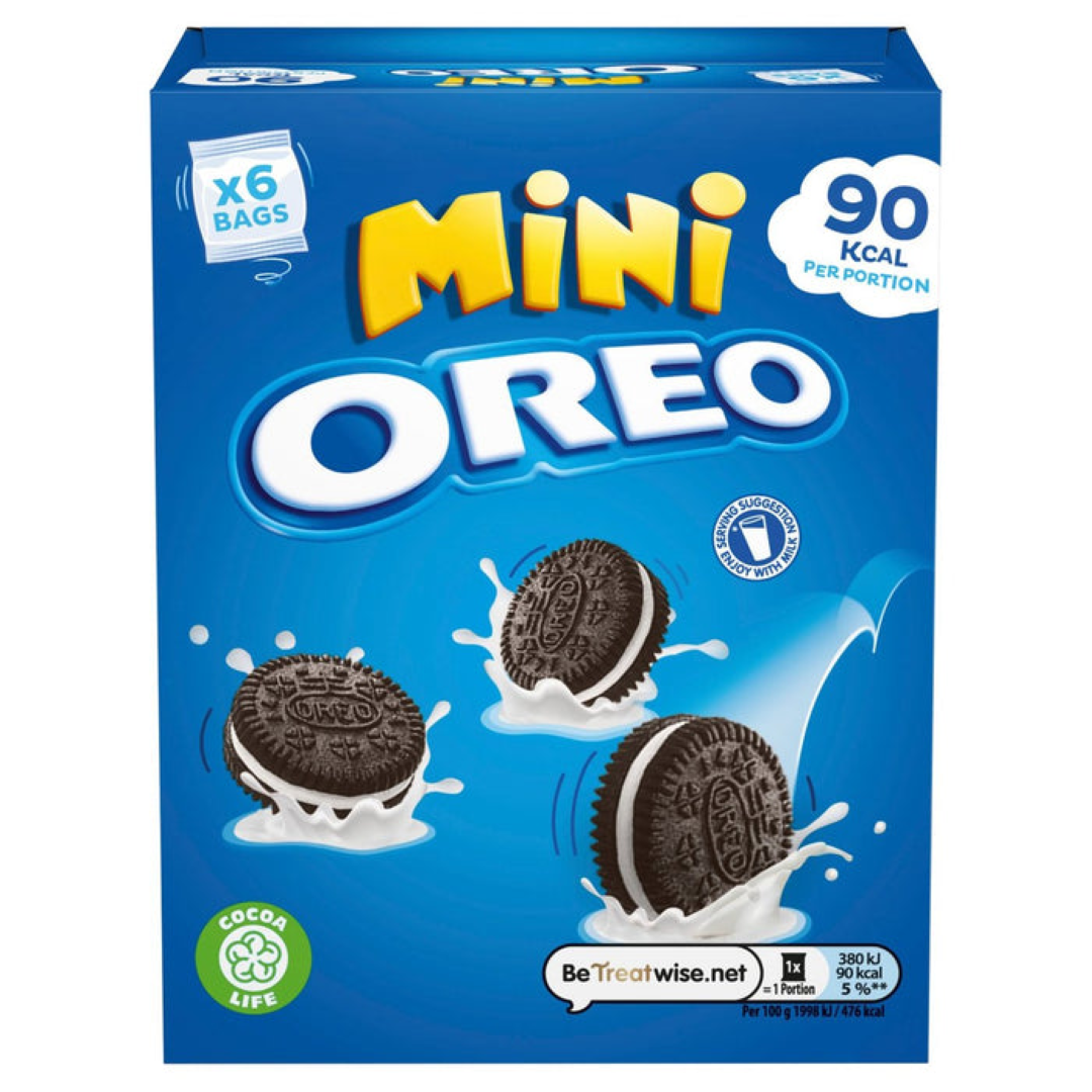OREO MINI 6BAGS 114G